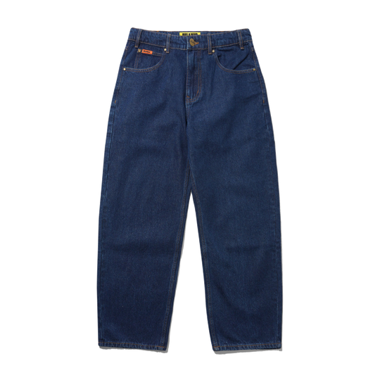 Relaxed Denim Jeans, Dark Indigo