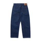 Relaxed Denim Jeans, Dark Indigo