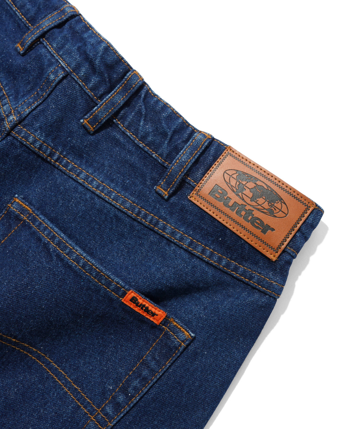 Relaxed Denim Jeans, Dark Indigo