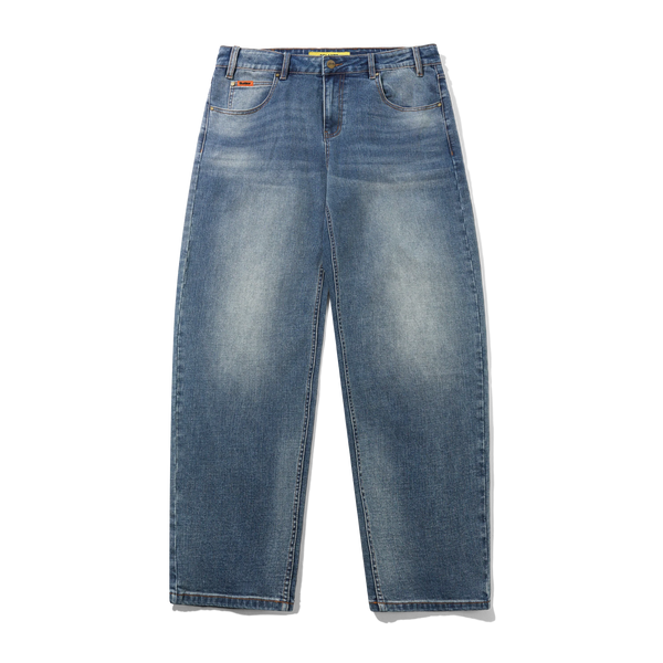 Butter Goods Relaxed Denim Jeans, Distressed Blue