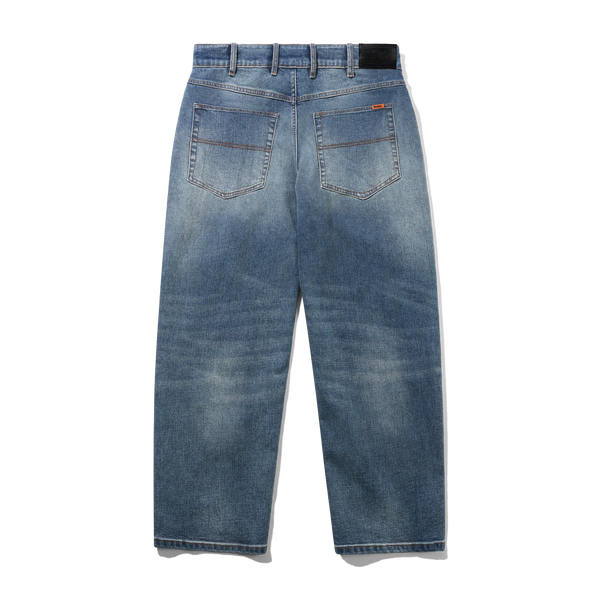 Butter Goods Relaxed Denim Jeans, Distressed Blue