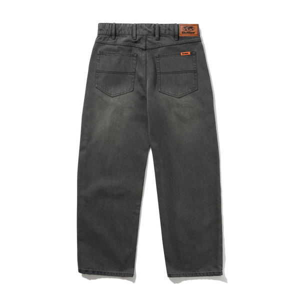 Butter Goods Relaxed Denim Jeans, Faded Black