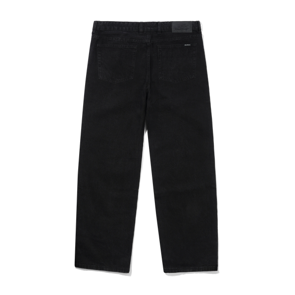 Butter Goods Relaxed Denim Jeans, Flat Black