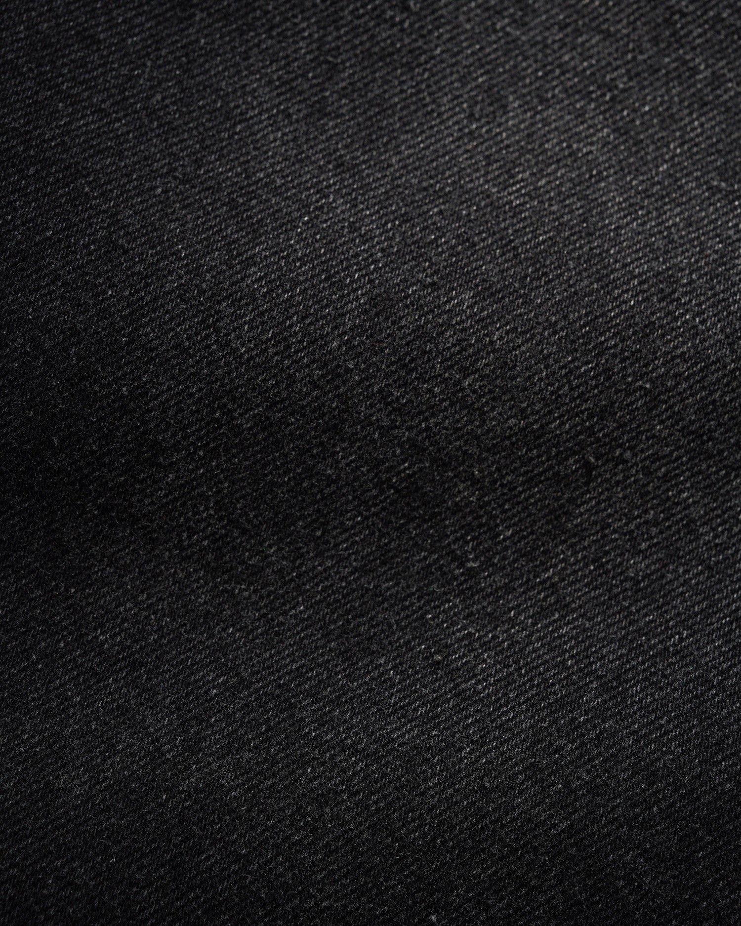 Relaxed Denim Jeans, Flat Black