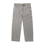 Relaxed Denim Jeans, Grey Wash