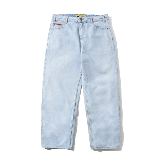 Relaxed Denim Jeans, Light Blue
