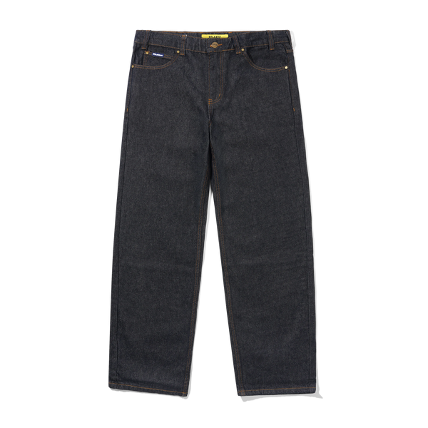 Butter Goods Relaxed Denim Jeans, Raw Indigo