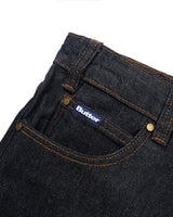 Relaxed Denim Jeans, Raw Indigo