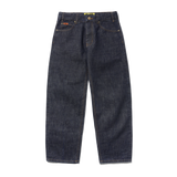 Relaxed Denim Jeans, Selvedge Blue