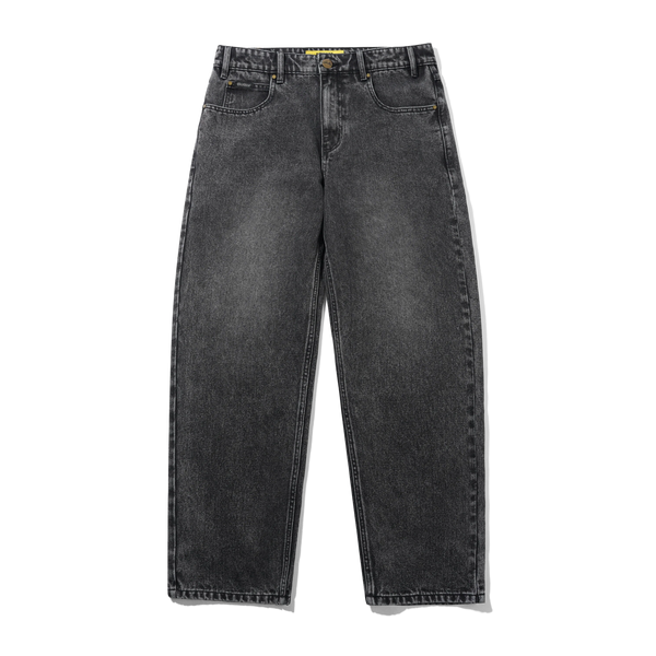 Butter Goods Relaxed Denim Jeans, Streaky Black