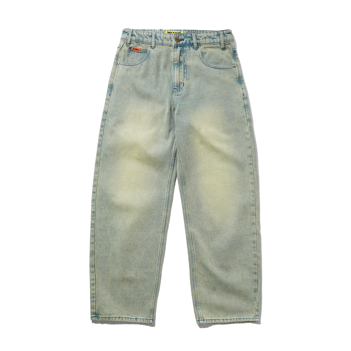 Relaxed Denim Jeans, Sunfade Blue