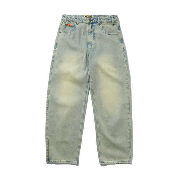Butter Goods Relaxed Denim Jeans, Sunfade Blue