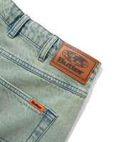 Relaxed Denim Jeans, Sunfade Blue