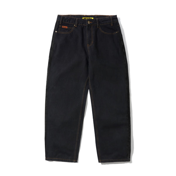 Butter Goods Relaxed Denim Jeans, Washed Black