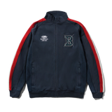 Relay Fleece Track Jacket, Washed Navy