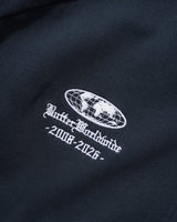 Relay Fleece Track Jacket, Washed Navy