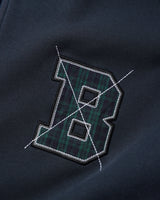 Relay Fleece Track Jacket, Washed Navy