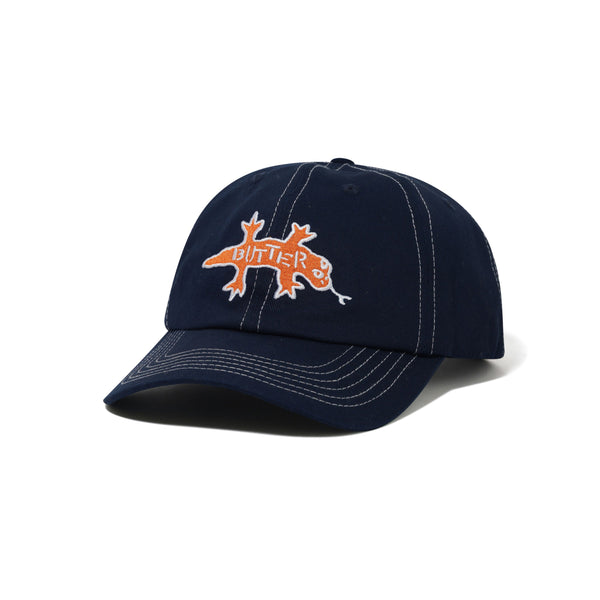 Butter Goods Reptile 6 Panel Cap, Midnight