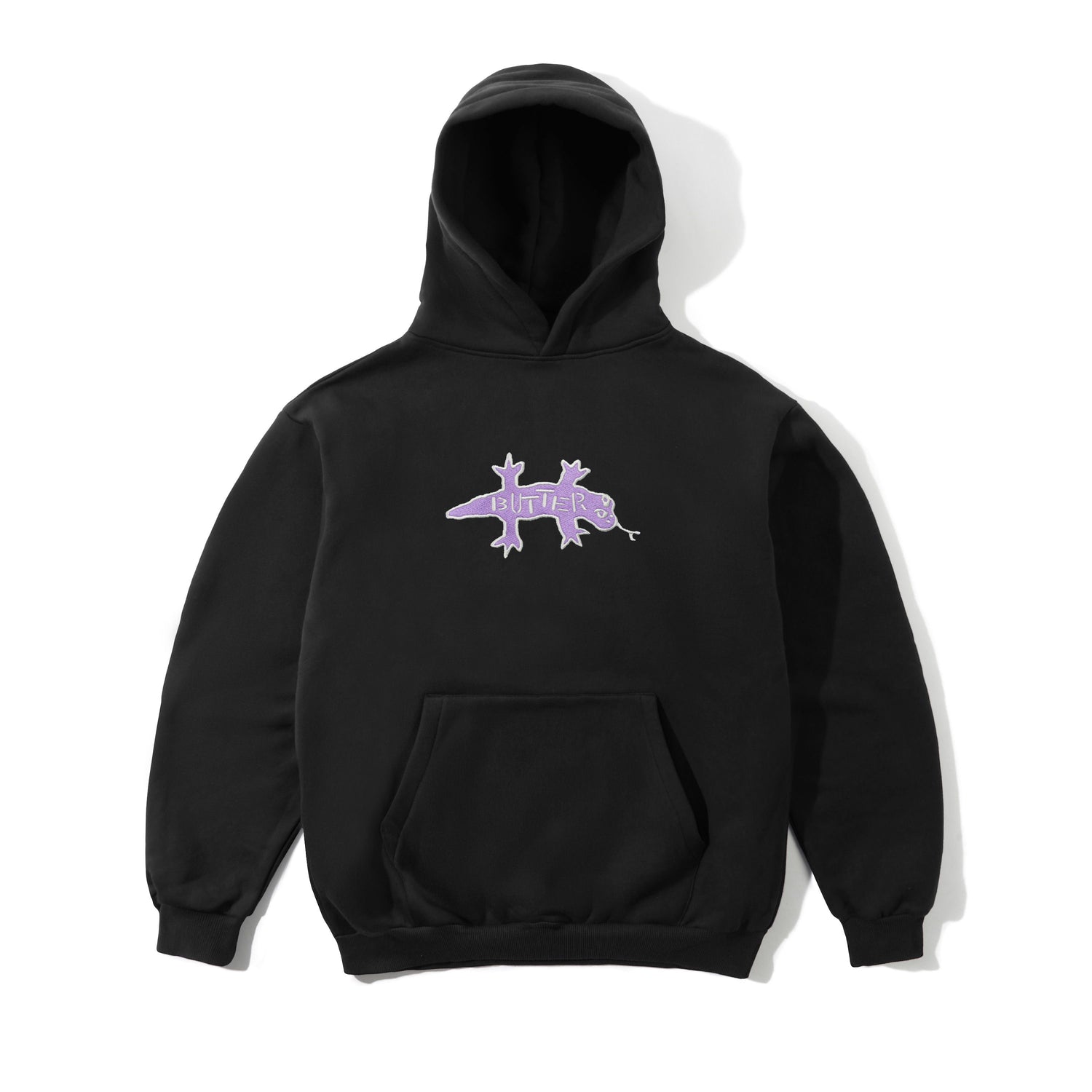 Reptile Pullover Hood, Black