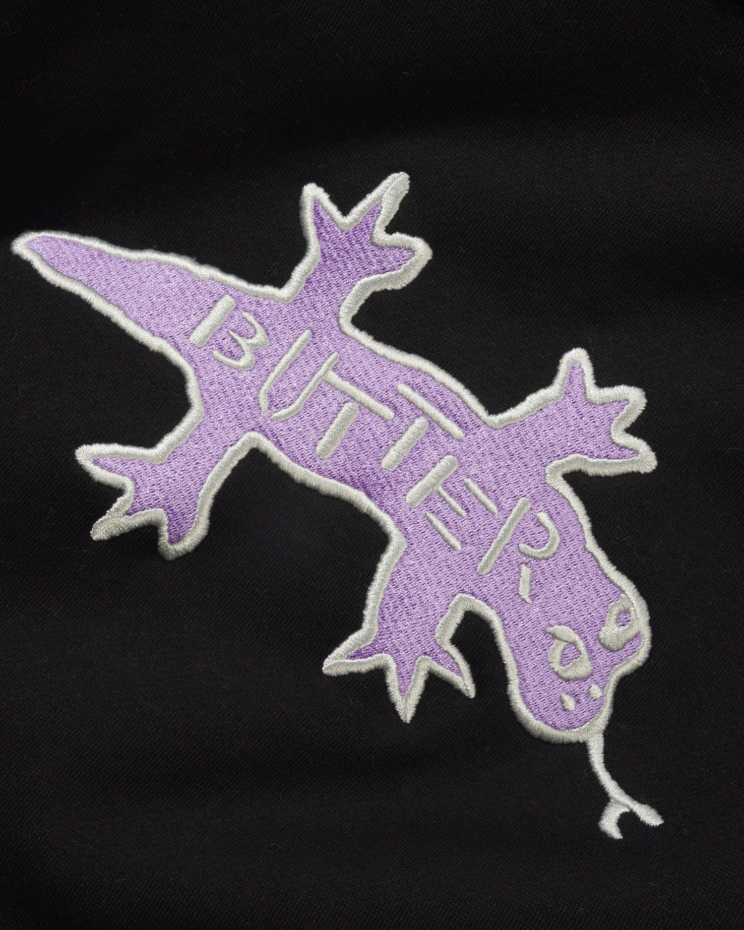 Reptile Pullover Hood, Black