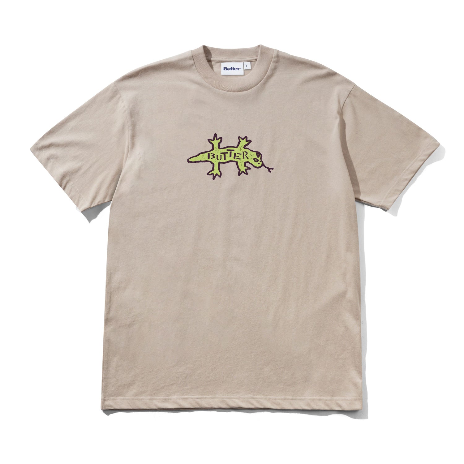 Reptile Tee, Tan