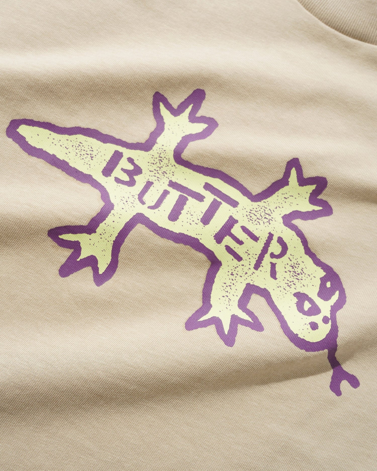 Reptile Tee, Tan
