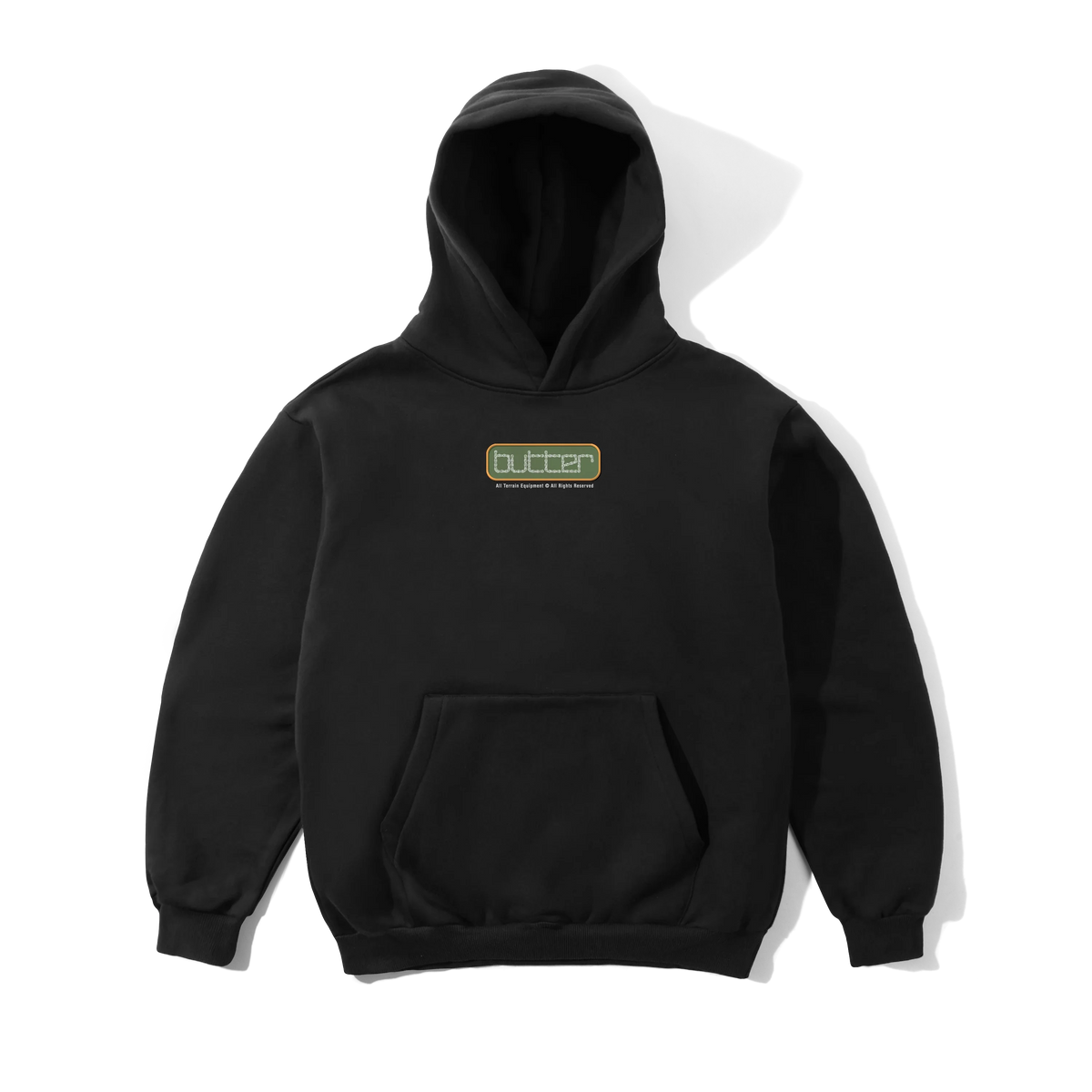 Reserved Pullover Hood, Black
