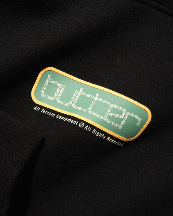 Butter Goods Reserved Pullover Hood, Black