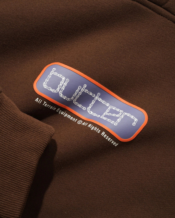 Butter Goods Reserved Pullover Hood, Dark Brown