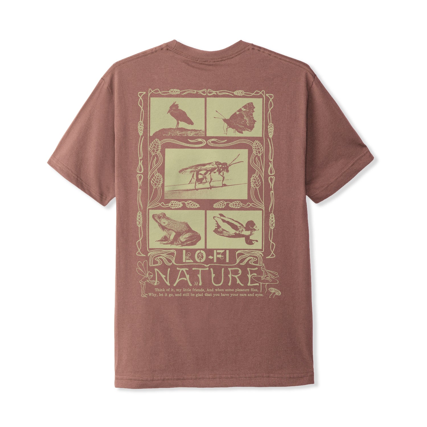 Resources Tee, Washed Wood