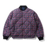 Reversible Bomber Jacket, Navy / Plaid