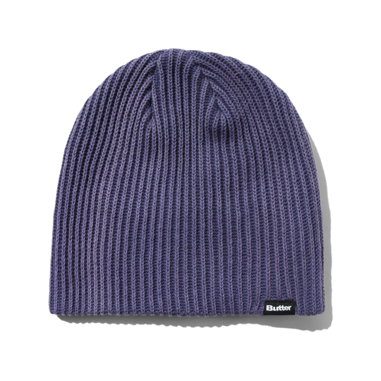 Ribbed Skully Beanie, Washed Dusk