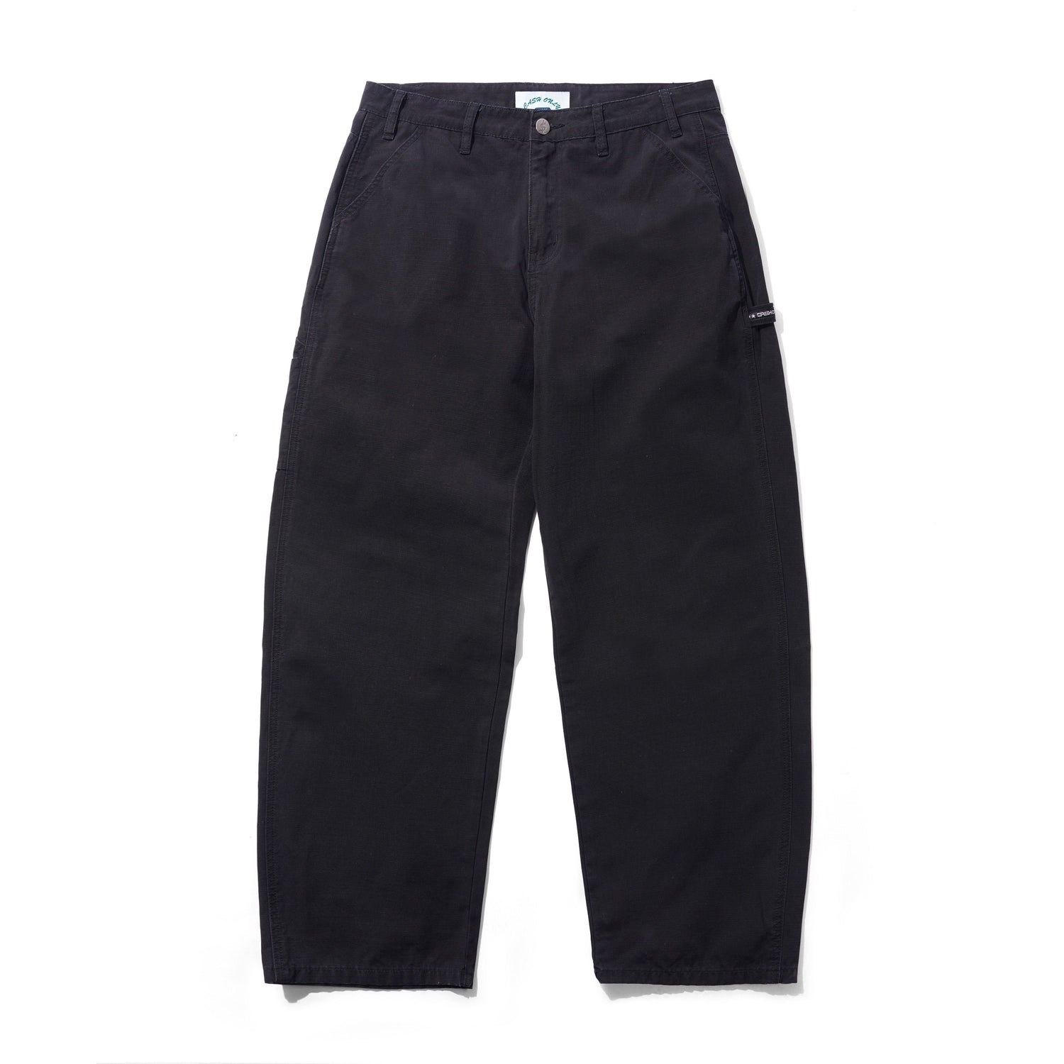 Ripstop Carpenter Pants, Washed Black
