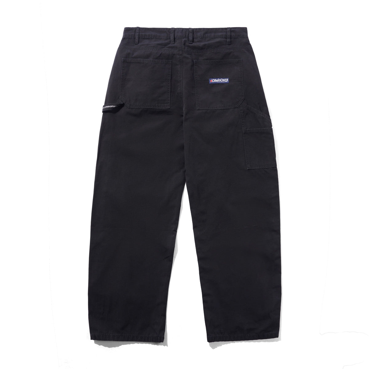 Ripstop Carpenter Pants, Washed Black