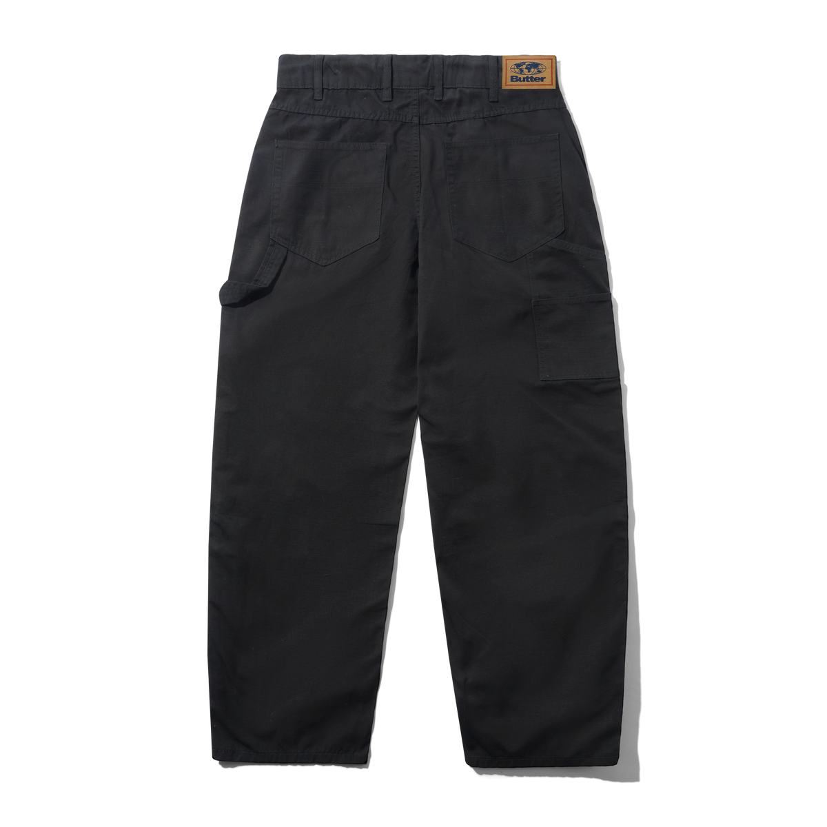 Ripstop Carpenter Pants, Black