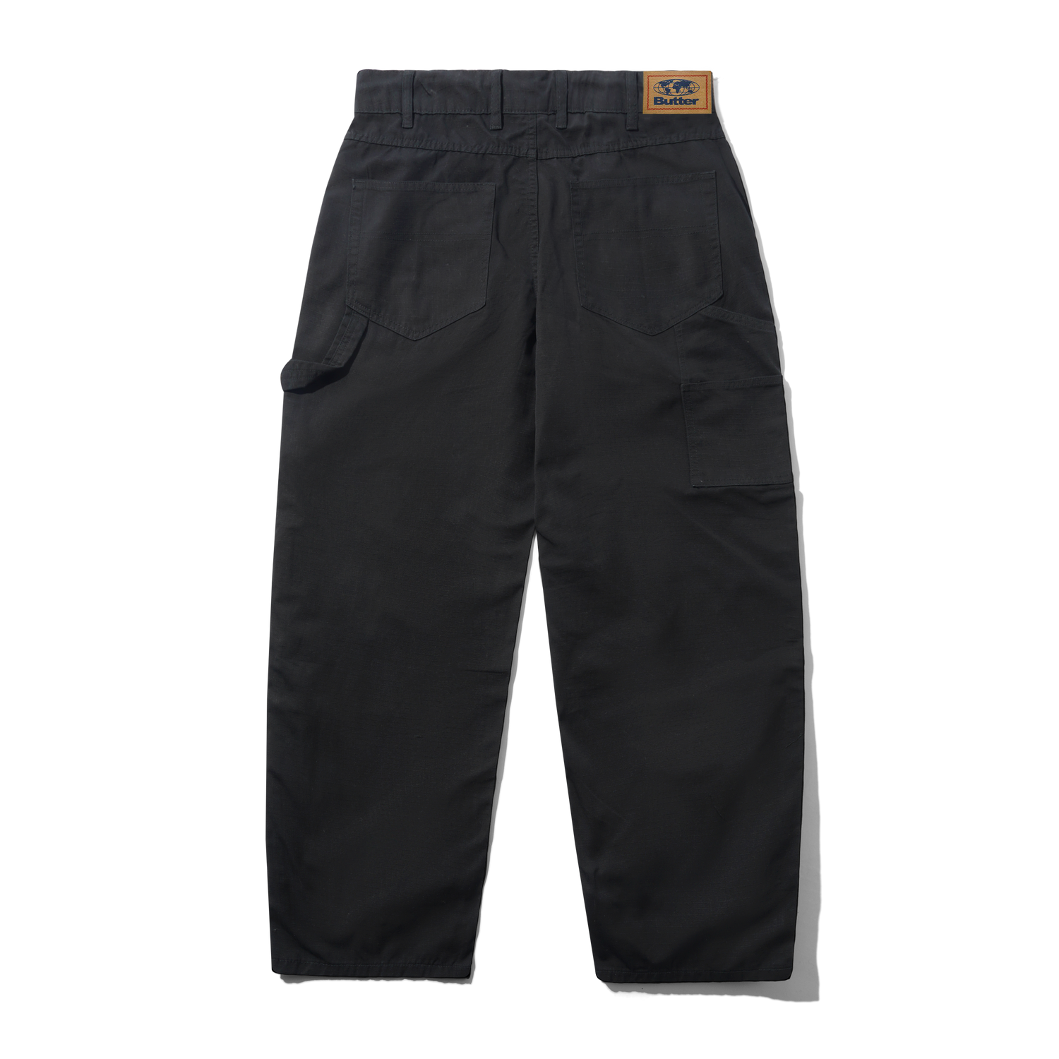 Ripstop Carpenter Pants, Black
