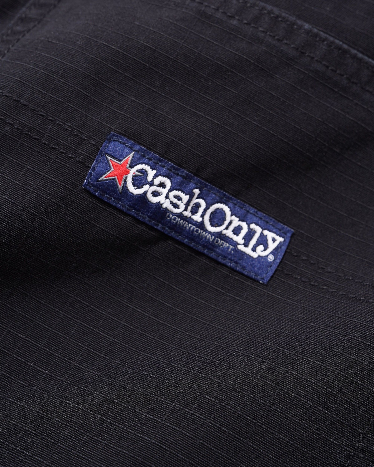 Ripstop Carpenter Pants, Washed Black