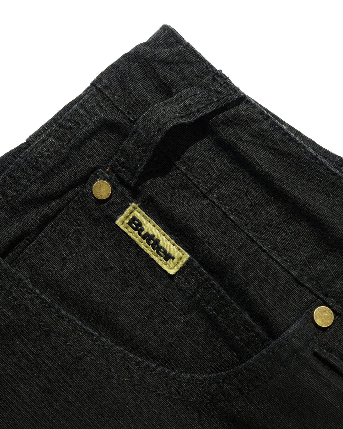 Ripstop Carpenter Pants, Black