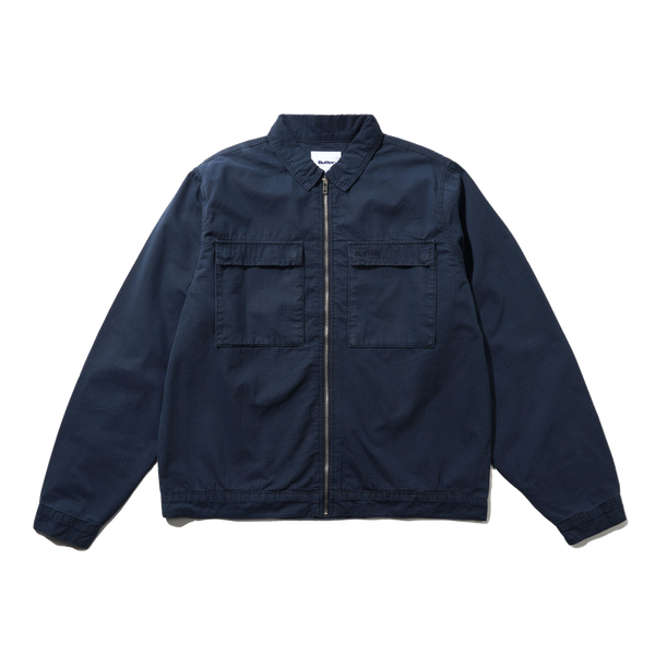 Butter Goods Ripstop Chore Jacket, Washed Navy