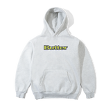 Ripstop Logo Applique Pullover Hood, Ash