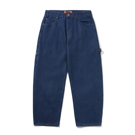 Rivet Denim Jeans, Raw Indigo