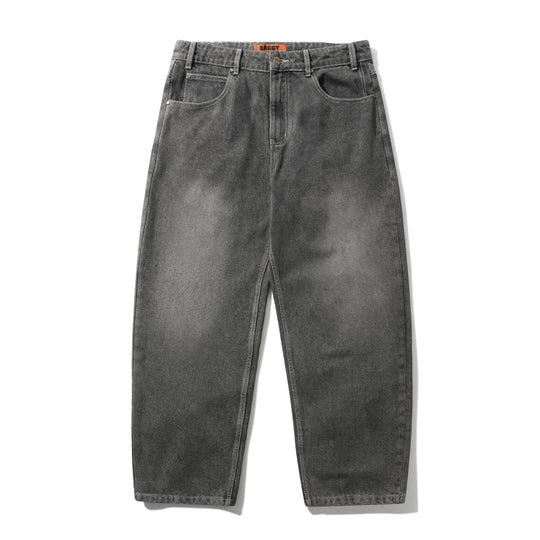 Roach Denim Jeans, Black Wash
