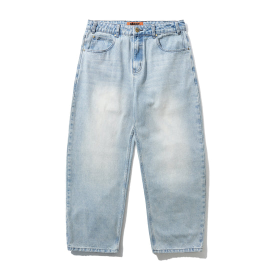 Roach Denim Jeans, Distressed Indigo