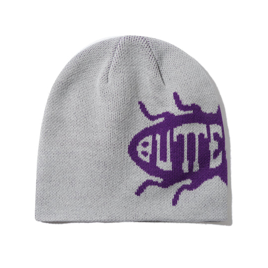 Roach Skully Beanie, Grey