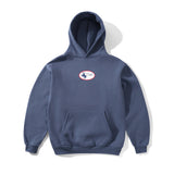 Rodeo Pullover Hood, Lead Blue