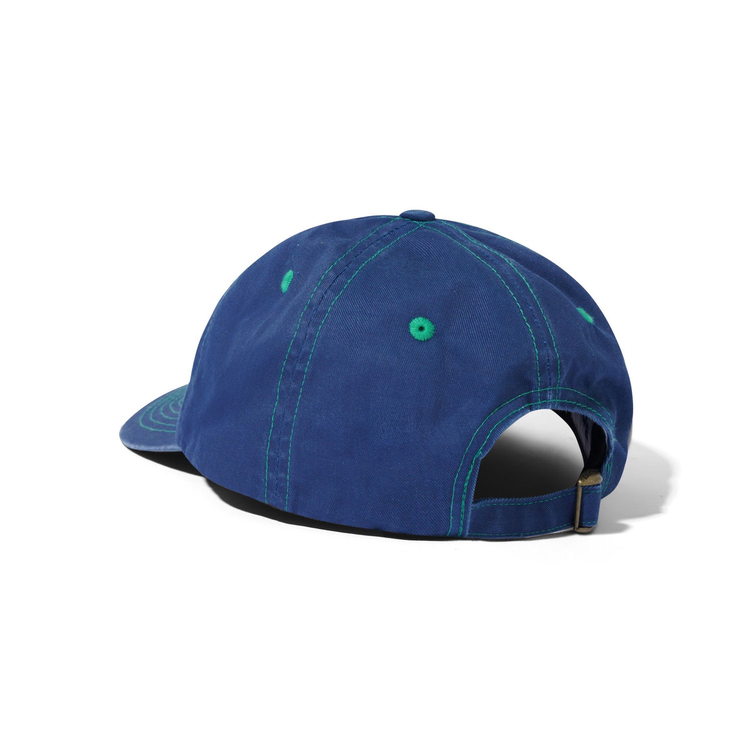 Rounded Logo 6 Panel Cap, Navy