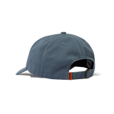 Rounded Logo 6 Panel Cap, Washed Ocean
