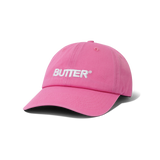 Rounded Logo 6 Panel Cap, Washed Pink