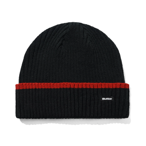 Butter Goods Ruck Beanie, Black