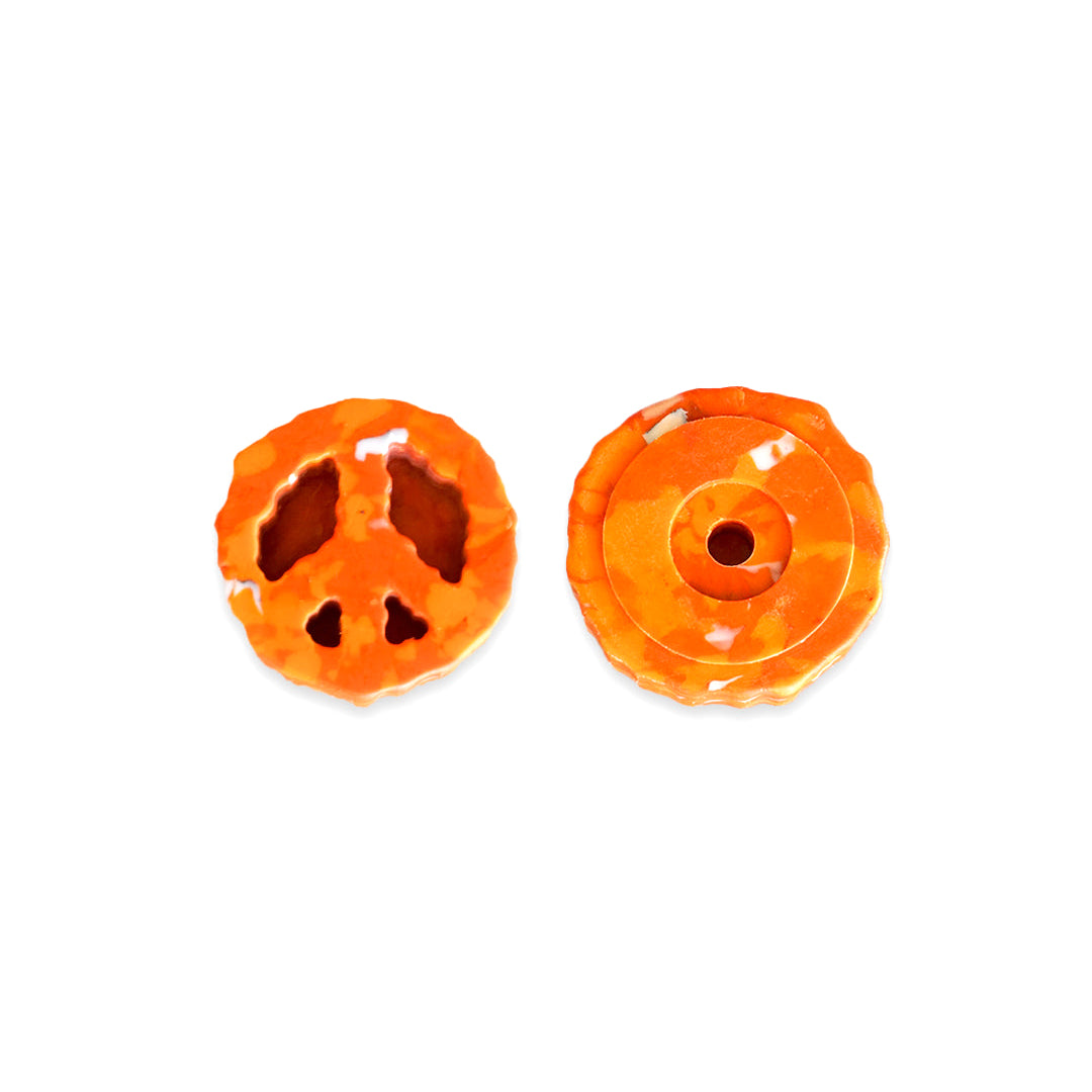 Recylced 7 Inch Vinyl Adapter, Orange